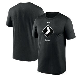 NEW Nike Chicago White Sox T-Shirt Men's Size L Dri Fit Black City Connect 2025
